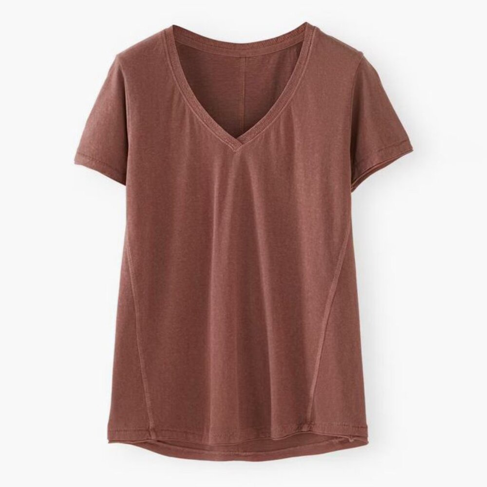 Wrap London Hemp Organic Cotton V-Neck T-Shirt